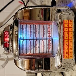 Crosley Diner Jukebox Tabletop Radio And Speaker